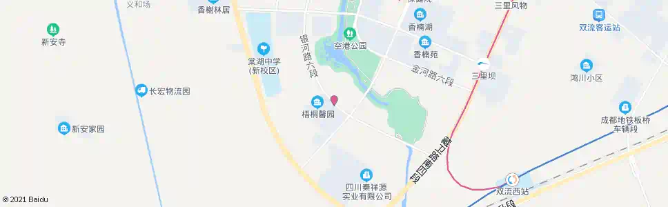 成都长沟村_公交站地图_成都公交_妙搜公交查询2025