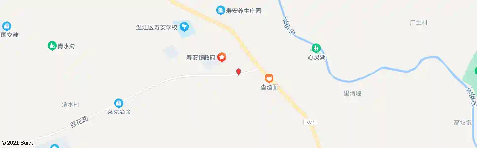成都寿安村_公交站地图_成都公交_妙搜公交查询2025
