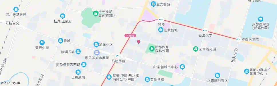 成都雅舍河畔_公交站地图_成都公交_妙搜公交查询2025