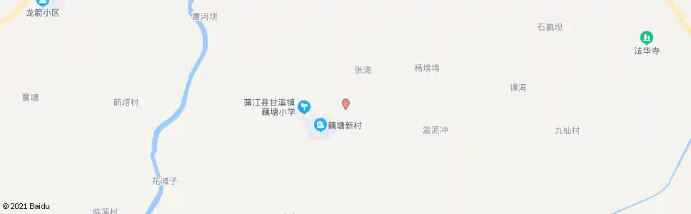 成都华府大道藕塘村_公交站地图_成都公交_妙搜公交查询2025