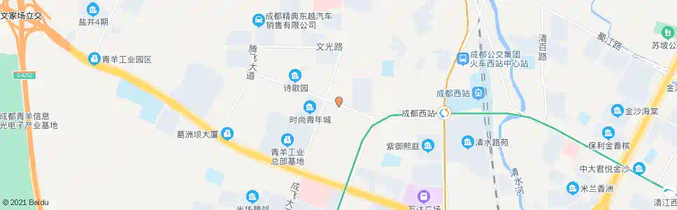 成都瑞联东路西_公交站地图_成都公交_妙搜公交查询2025