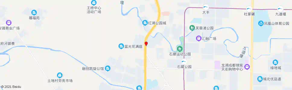 成都丰怡阳光西门_公交站地图_成都公交_妙搜公交查询2025
