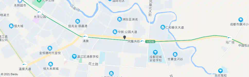 成都林泉南街_公交站地图_成都公交_妙搜公交查询2025