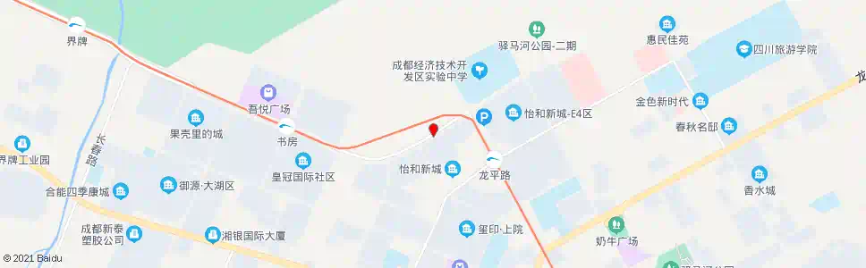 成都桃都大道怡岭路口_公交站地图_成都公交_妙搜公交查询2025