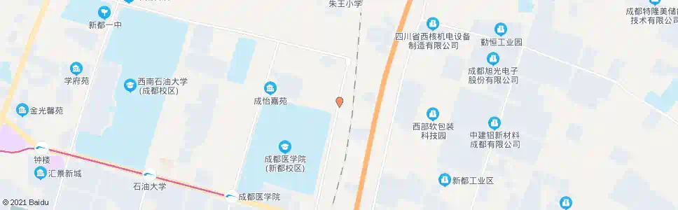 成都绕城大道东二段_公交站地图_成都公交_妙搜公交查询2025