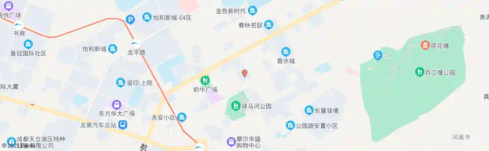 成都春秋家苑_公交站地图_成都公交_妙搜公交查询2025