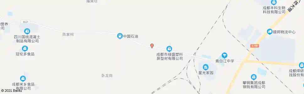 成都立新二组_公交站地图_成都公交_妙搜公交查询2025