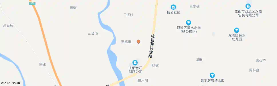 成都余林盘_公交站地图_成都公交_妙搜公交查询2025