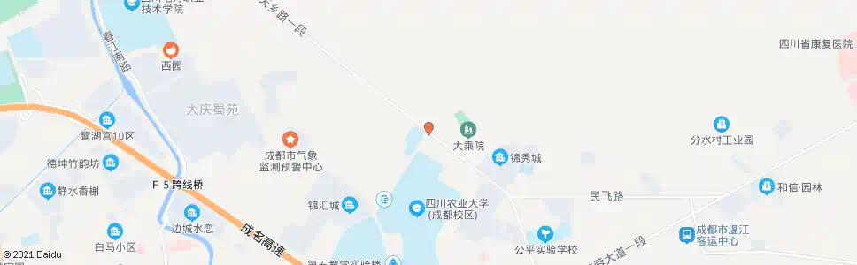 成都天乡路一段中_公交站地图_成都公交_妙搜公交查询2025