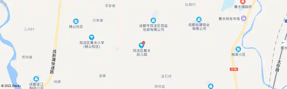 成都白云寺幼儿园_公交站地图_成都公交_妙搜公交查询2025