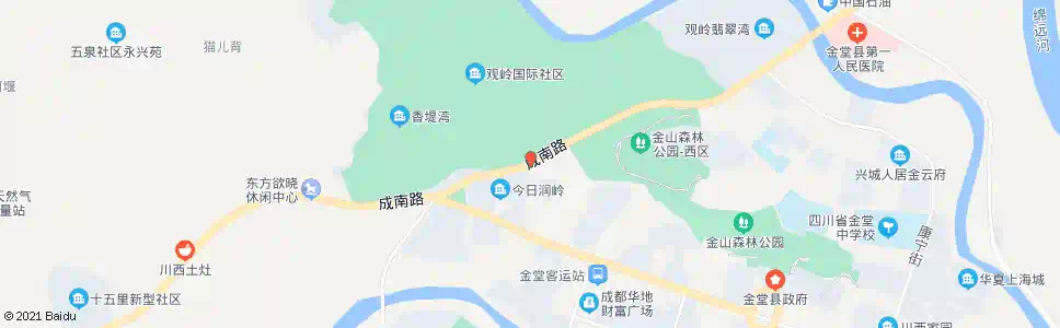 成都龙洞小区_公交站地图_成都公交_妙搜公交查询2025