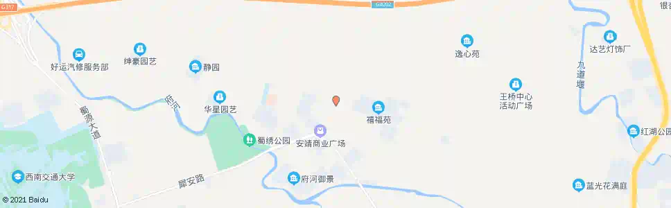 成都喜安村五组_公交站地图_成都公交_妙搜公交查询2025