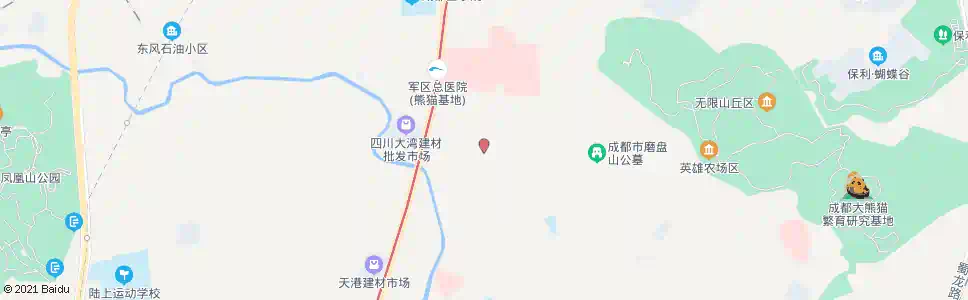 成都天岭路_公交站地图_成都公交_妙搜公交查询2025