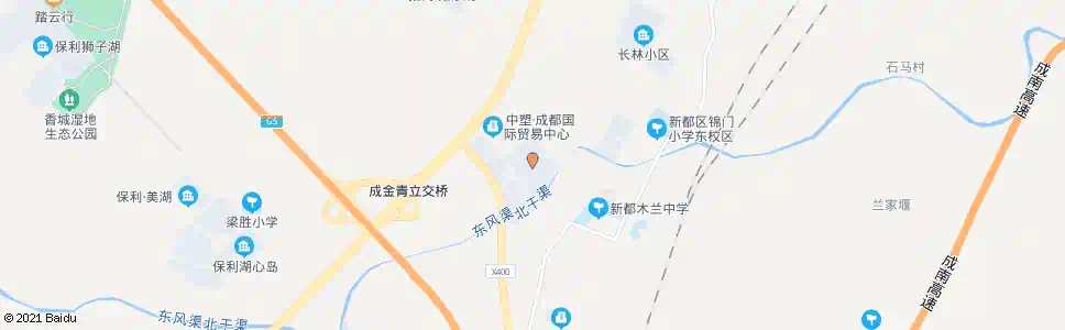 成都塑料城_公交站地图_成都公交_妙搜公交查询2025