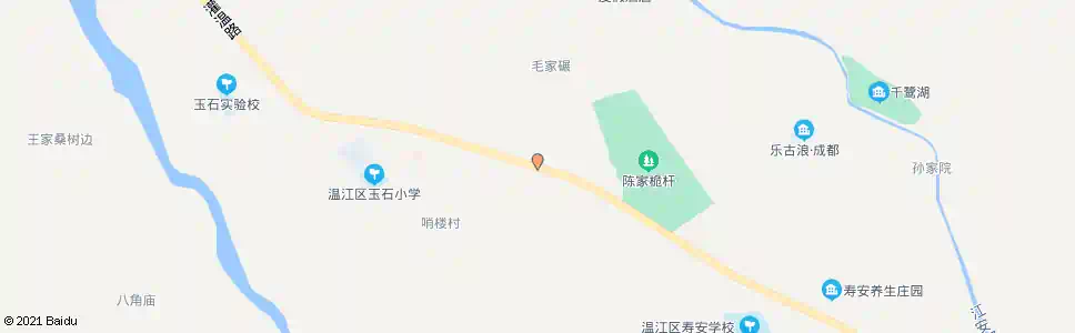 成都明清村_公交站地图_成都公交_妙搜公交查询2025