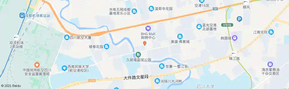 成都锦华路二段_公交站地图_成都公交_妙搜公交查询2025