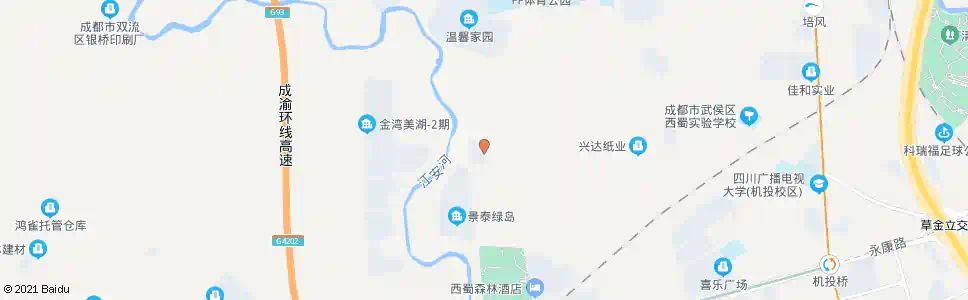 成都金川北路北_公交站地图_成都公交_妙搜公交查询2025