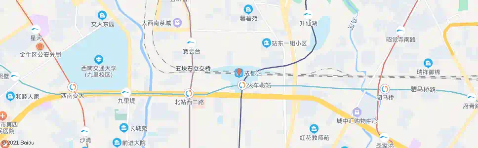 成都公金路口_公交站地图_成都公交_妙搜公交查询2025