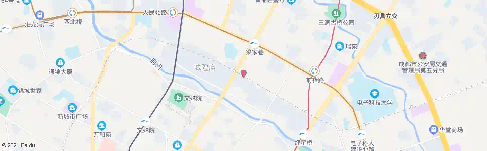 成都张家巷_公交站地图_成都公交_妙搜公交查询2025