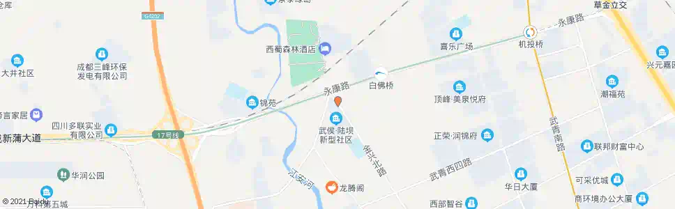 成都金兴南路北_公交站地图_成都公交_妙搜公交查询2025