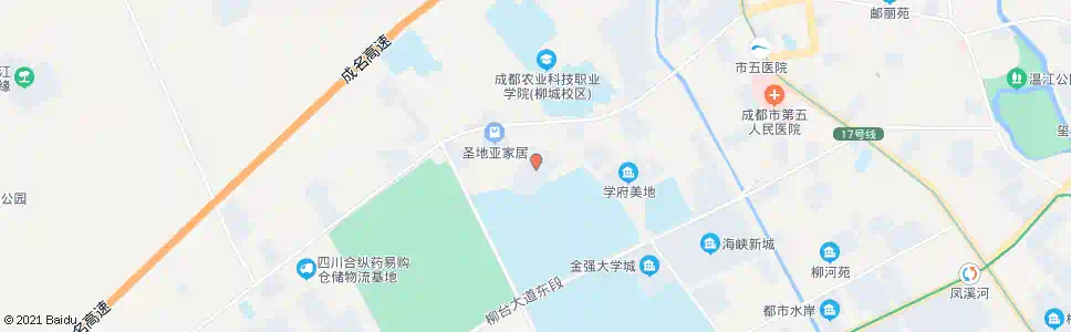 成都翰城国际_公交站地图_成都公交_妙搜公交查询2025