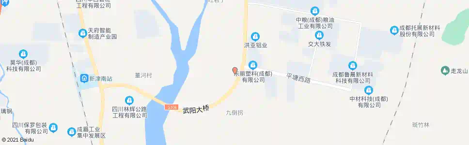 成都金红路_公交站地图_成都公交_妙搜公交查询2025