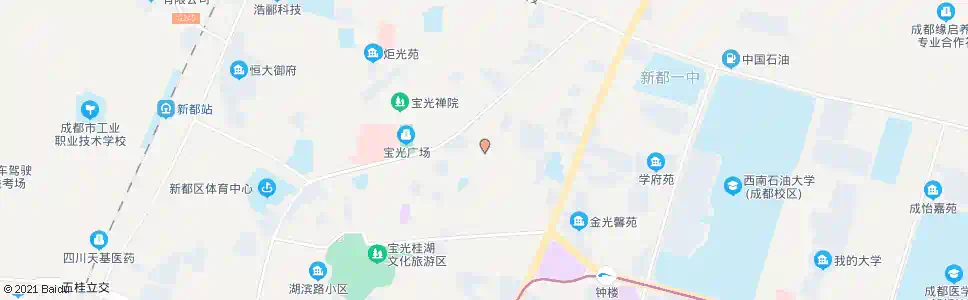 成都新都区工商局_公交站地图_成都公交_妙搜公交查询2025