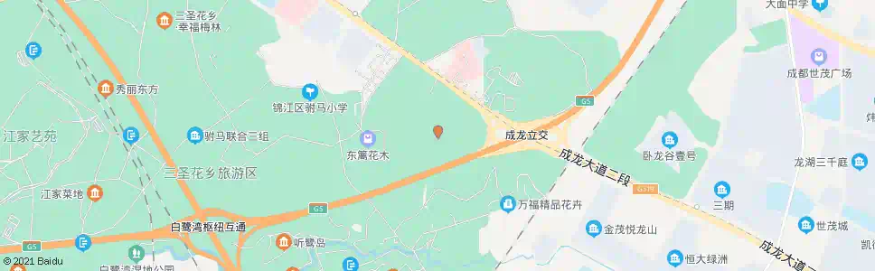 成都罗家坡社区_公交站地图_成都公交_妙搜公交查询2025