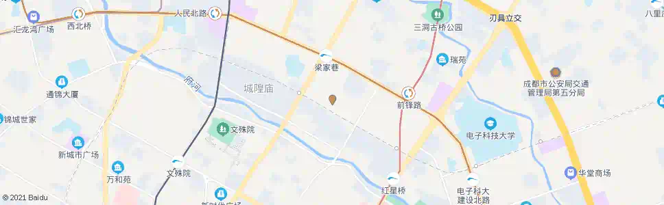 成都恒德路南_公交站地图_成都公交_妙搜公交查询2025
