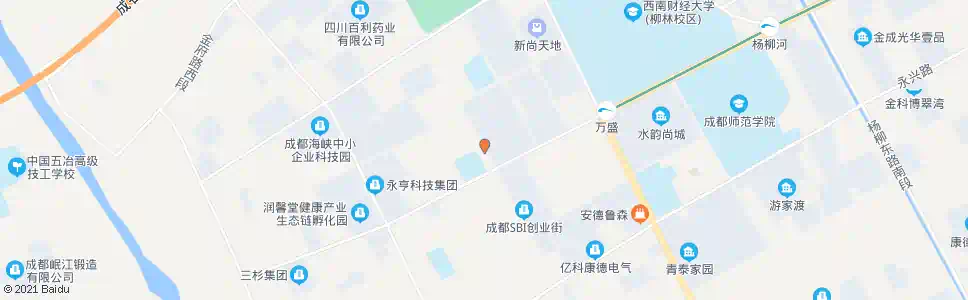 成都锦绣大道海科路口_公交站地图_成都公交_妙搜公交查询2025