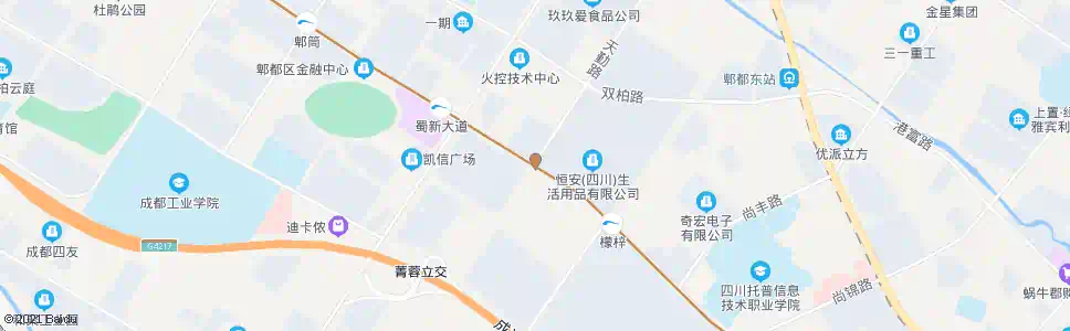 成都西区大道天勤路口_公交站地图_成都公交_妙搜公交查询2025