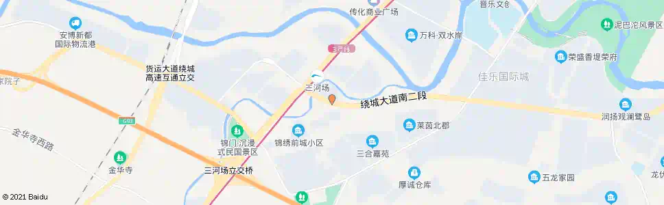 成都江陵半岛_公交站地图_成都公交_妙搜公交查询2025