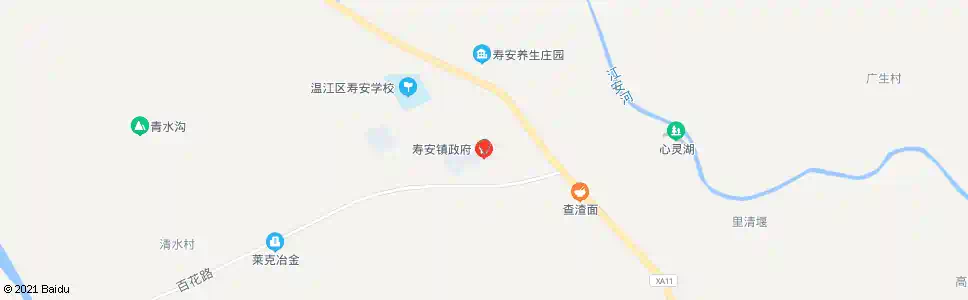成都寿安镇_公交站地图_成都公交_妙搜公交查询2025