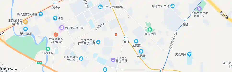 成都金履三路东_公交站地图_成都公交_妙搜公交查询2025