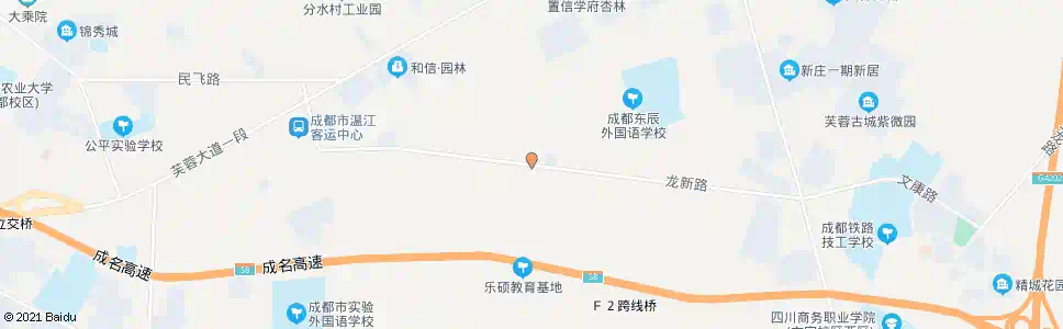 成都建安二站_公交站地图_成都公交_妙搜公交查询2025