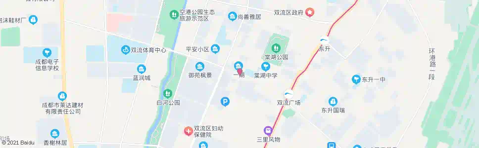 成都白河路三段_公交站地图_成都公交_妙搜公交查询2025