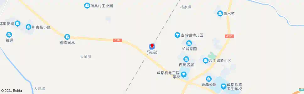 成都马镇街_公交站地图_成都公交_妙搜公交查询2025