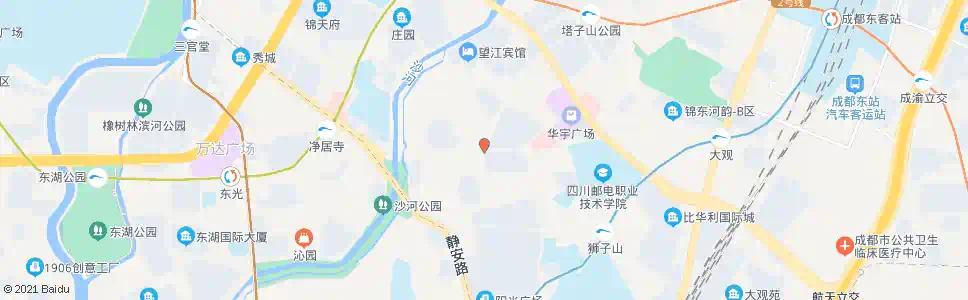 成都静沙北路中_公交站地图_成都公交_妙搜公交查询2025