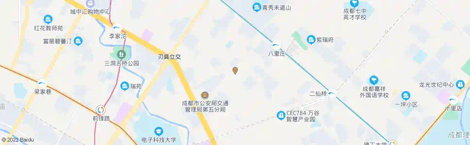 成都双建路_公交站地图_成都公交_妙搜公交查询2025