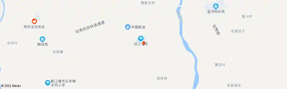成都沿江乡_公交站地图_成都公交_妙搜公交查询2025