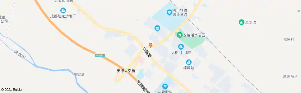 成都安唐路成灌路口_公交站地图_成都公交_妙搜公交查询2025