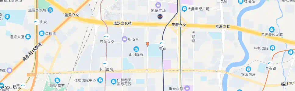 成都益州大道北段_公交站地图_成都公交_妙搜公交查询2025