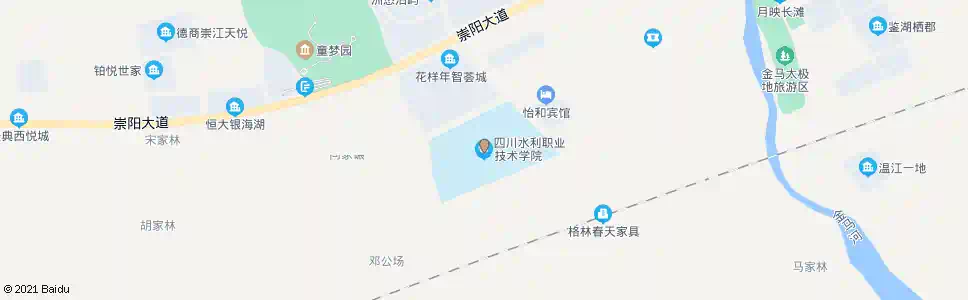 成都四川水利职业学院_公交站地图_成都公交_妙搜公交查询2025