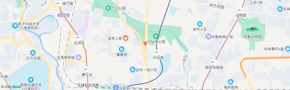 成都双沙路_公交站地图_成都公交_妙搜公交查询2025