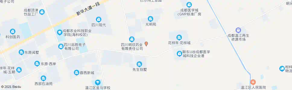 成都碧晶科技_公交站地图_成都公交_妙搜公交查询2025