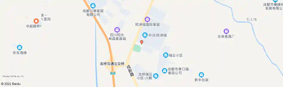 成都阳光林森路口_公交站地图_成都公交_妙搜公交查询2025