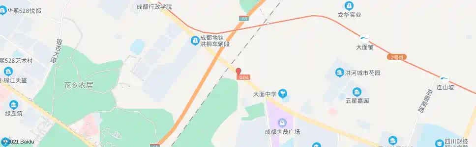 成都飞鹅村_公交站地图_成都公交_妙搜公交查询2025