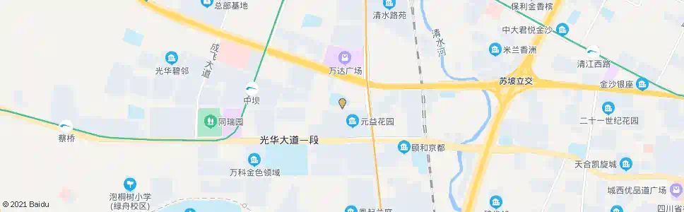 成都光华东三路东_公交站地图_成都公交_妙搜公交查询2025