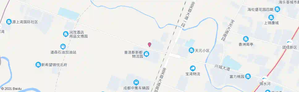 成都燕塘小区_公交站地图_成都公交_妙搜公交查询2025