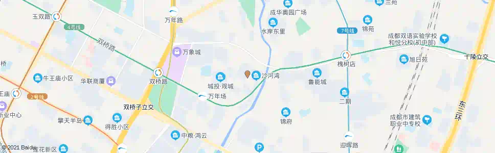 成都长天路中_公交站地图_成都公交_妙搜公交查询2025